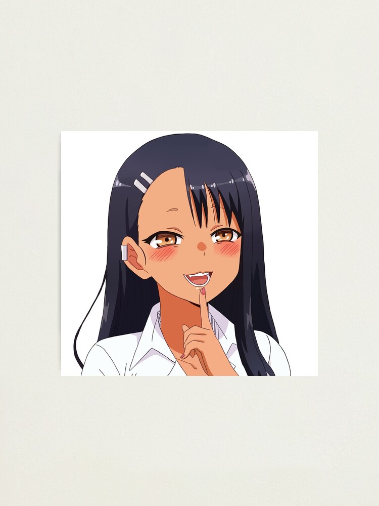 Hayase nagatoro anime girl on colored background