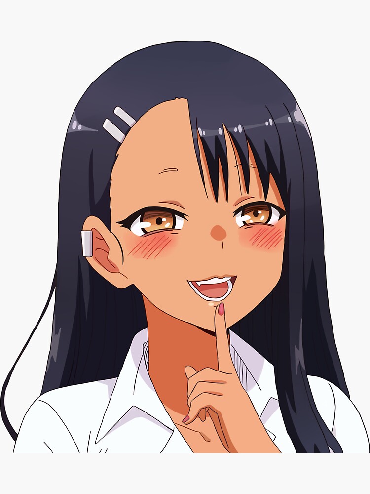 Hayase Nagatoro Please Don T Bully Me Nagatoro Sticker By Withlove1000 Redbubble