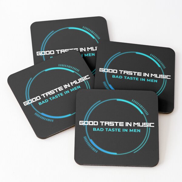 Item preview, Good Taste In Music Bad Taste in Men (Nothing But Treble) designed and sold by Purrfecta.