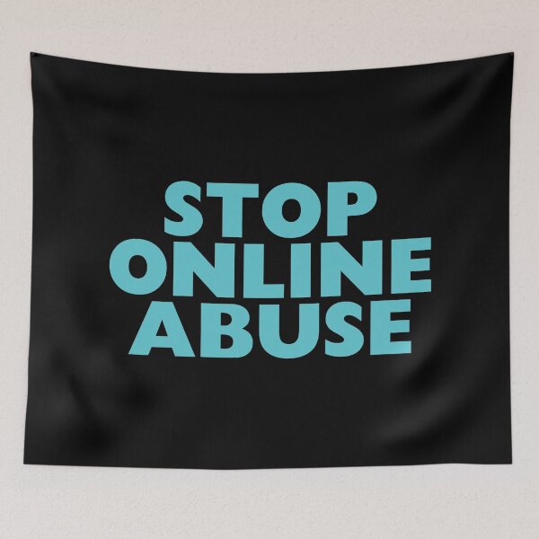 Item preview, Stop Online Abuse - Green designed and sold by crazycollective.