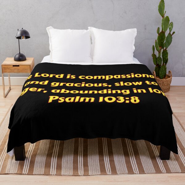 Item preview, Bible Verse Psalm 103:8 designed and sold by Prayingwarrior.