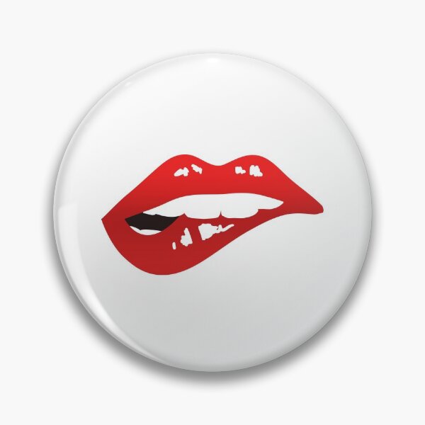 Item preview, Biting red lip  designed and sold by Smileycreation.