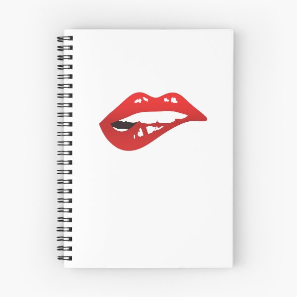 Item preview, Biting red lip  designed and sold by Smileycreation.