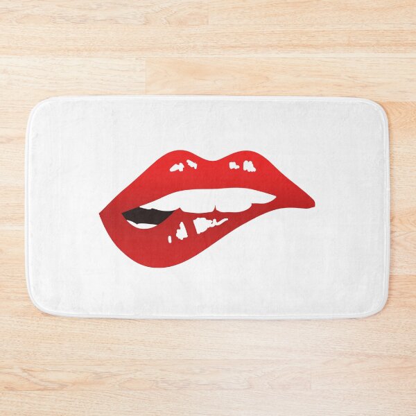 Item preview, Biting red lip  designed and sold by Smileycreation.