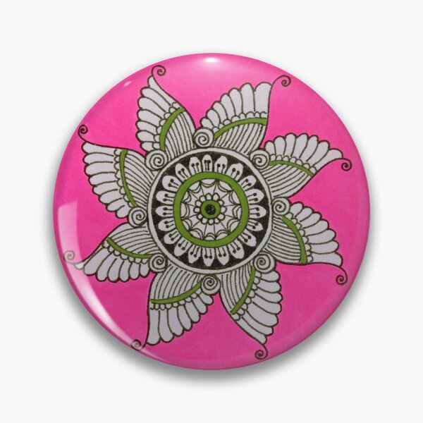 Artikelvorschau, Blumen Rangoli / Aipan Art entworfen und verkauft von with-anugraha.