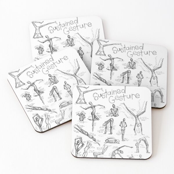 Item preview, Dancing Sketched Figures designed and sold by Lauren Kester.