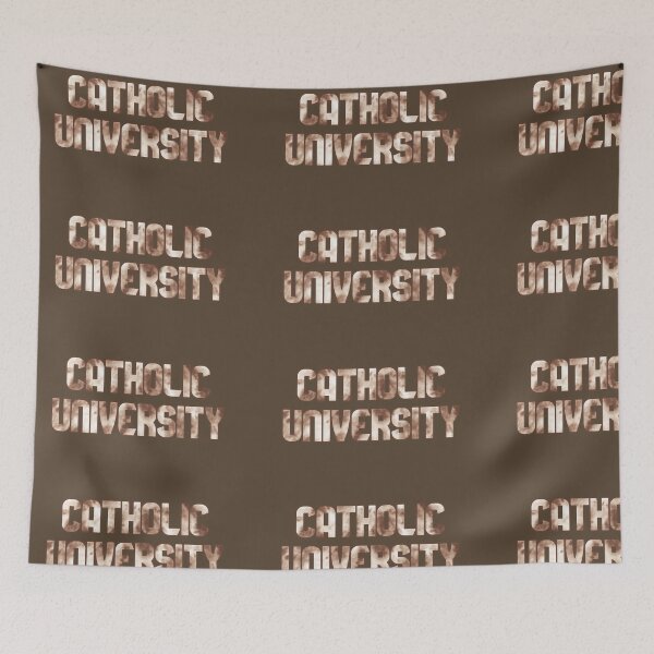 Item preview, Brown Tie Dye Catholic University Design designed and sold by kerryperegrine.