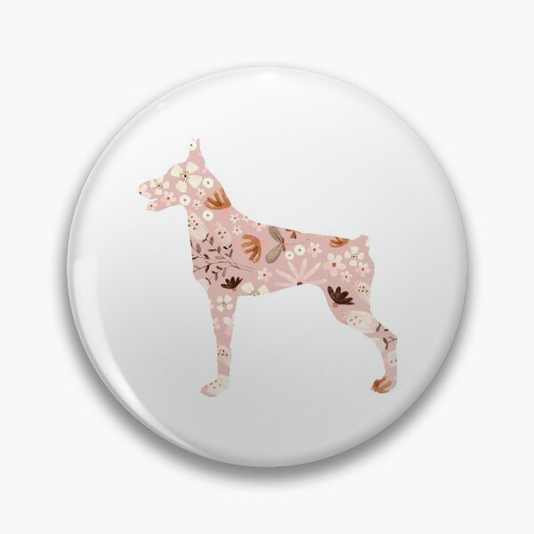 Item preview, Floral Doberman designed and sold by Etherfolk.