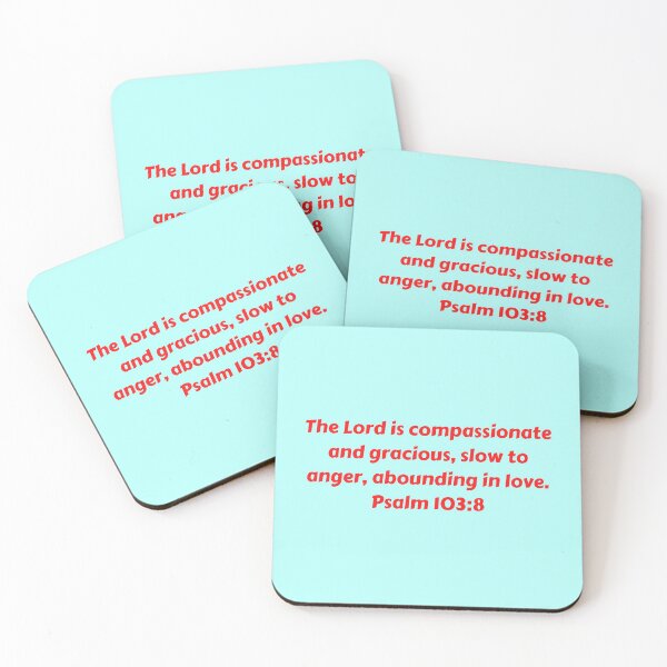 Item preview, Bible Verse Psalm 103:8 designed and sold by Prayingwarrior.