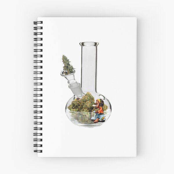 Item preview, Stoners. A funny stoner sits on his scooter in front of hashish buds. In the bong. designed and sold by emoove.