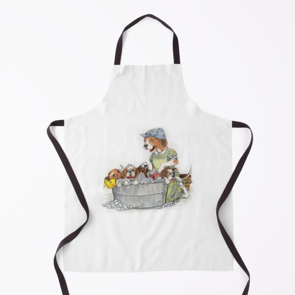 Item preview, Beagle Bathtime designed and sold by Peg Drew That.