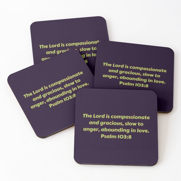Item preview, Bible Verse Psalm 103:8 designed and sold by Prayingwarrior.