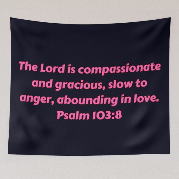 Item preview, Bible Verse Psalm 103:8 designed and sold by Prayingwarrior.