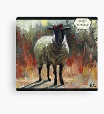 Happy Birthday Canvas Print