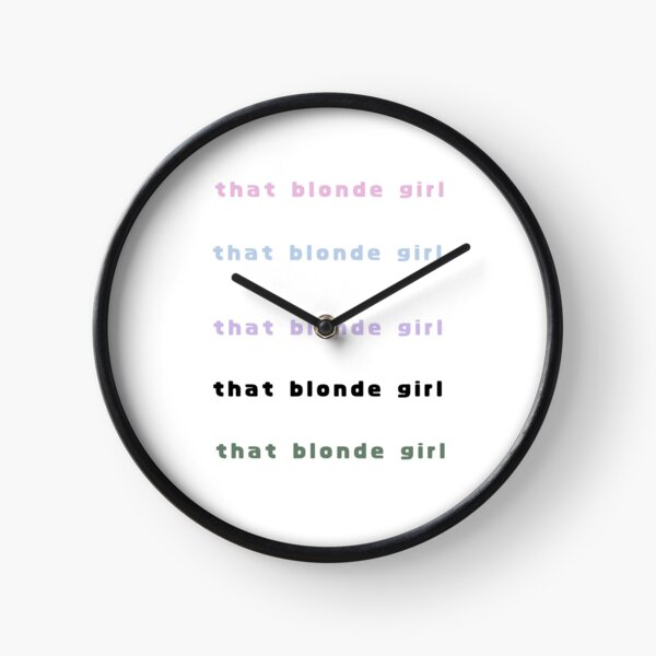 Item preview, that blonde girl designed and sold by buzzcutart.