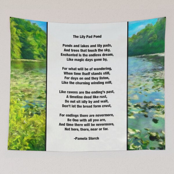 Item preview, The Lily Pad Pond Poem designed and sold by Pamela Storch.