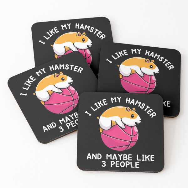 Item preview, I Like My Hamster And Maybe Like 3 People designed and sold by designeclipse.
