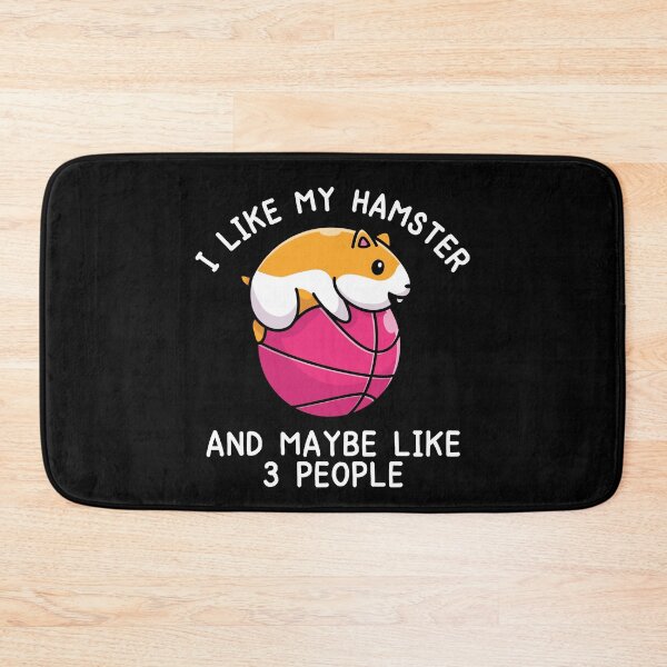 Item preview, I Like My Hamster And Maybe Like 3 People designed and sold by designeclipse.