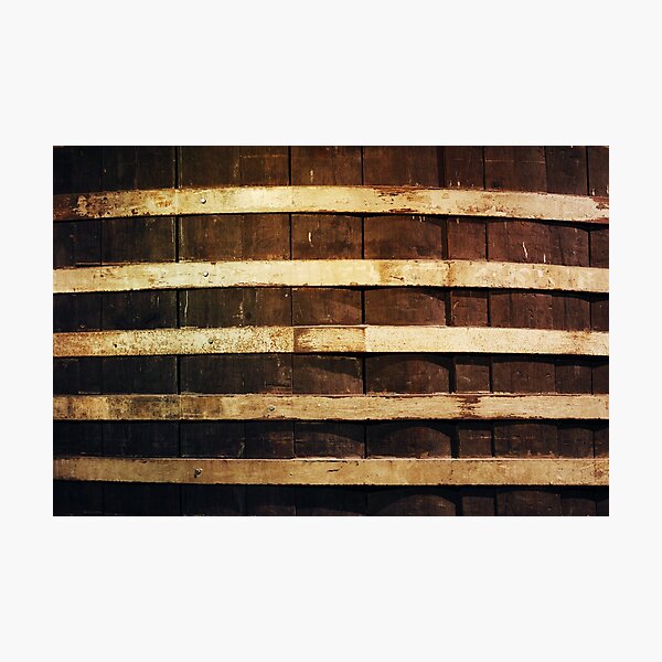 Item preview, Wood and metal. Surface of a huge beer barrel designed and sold by Sara Sanchez PHOTO.