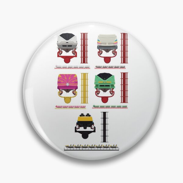Item preview, Arrow Hypercoasters Design designed and sold by CoasterMerch.