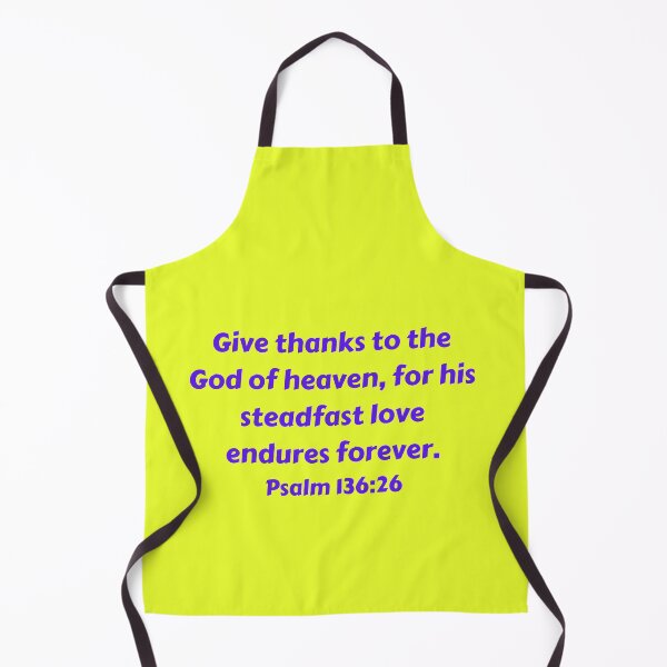 Artikelvorschau, Bible Verse Psalm 136:26 entworfen und verkauft von Prayingwarrior.