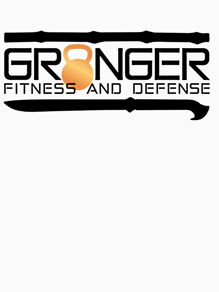 Classic Black Full Logo for Granger Fitness and Defense by johngranger