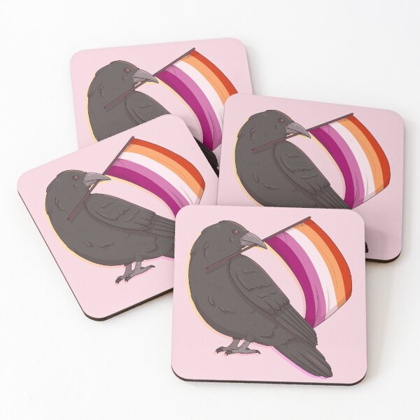 Item preview, Pride Corviversary 2021 - Lesbian designed and sold by Drawn by Raven.