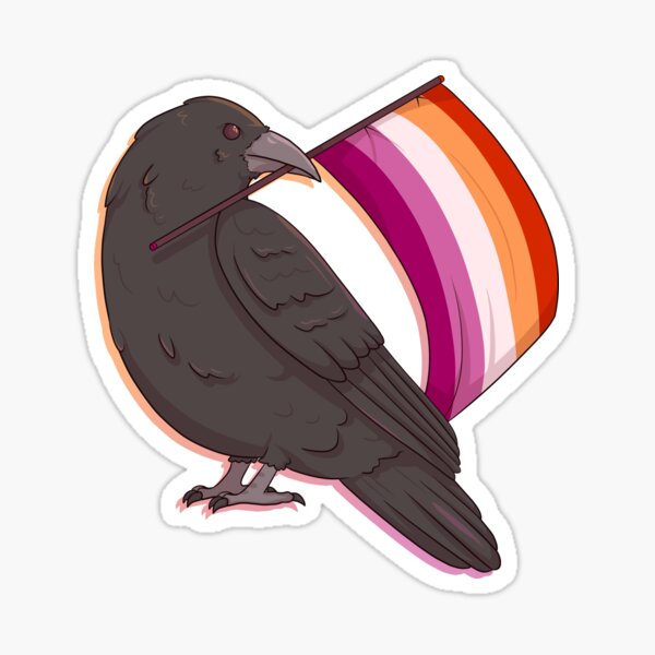 Pride Corviversary 2021 - Lesbian Sticker