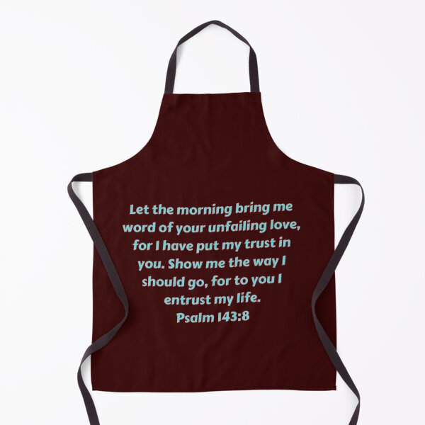 Aperçu de l'œuvre Bible Verse Psalm 143:8 créée et vendue par Prayingwarrior.