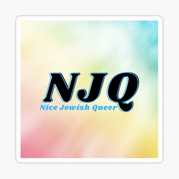 Nice Jewish Queer Sticker
