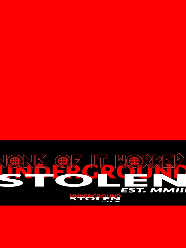 RED COLLECTION NONE OF IT WORKED! by StlnUndrgrnd