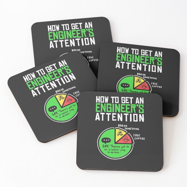 Item preview, How to Get an Engineer’s Attention designed and sold by Clara Hollins.