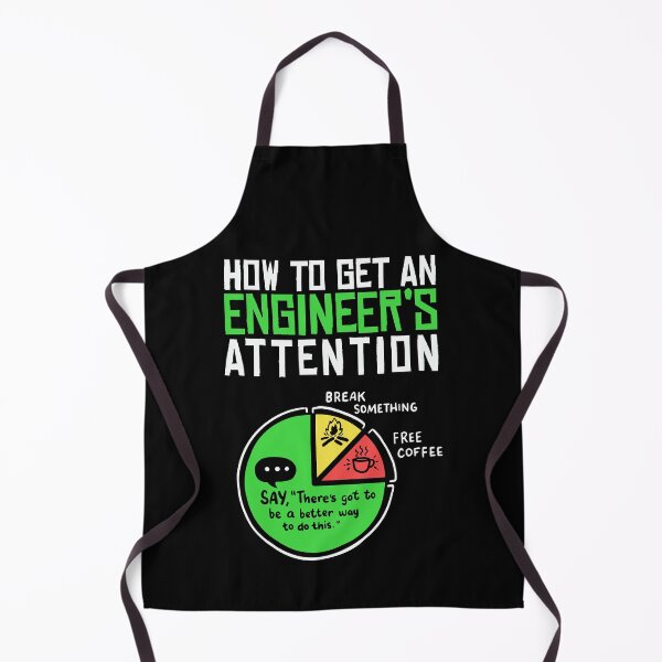 Item preview, How to Get an Engineer’s Attention designed and sold by Clara Hollins.