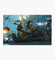 Motorbike London Hiest Photographic Print