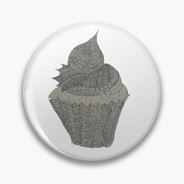 Item preview, Zentangle cupcake designed and sold by Izzy888.