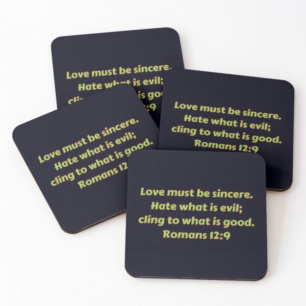 Item preview, Bible Verse Romans 12:9 designed and sold by Prayingwarrior.