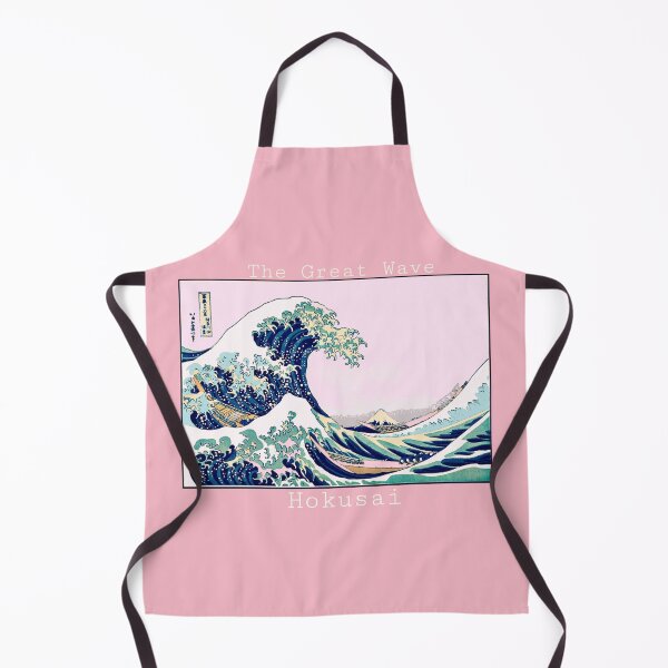 Item preview, The Great Wave Pink Lo Fi Pastels designed and sold by catifex.