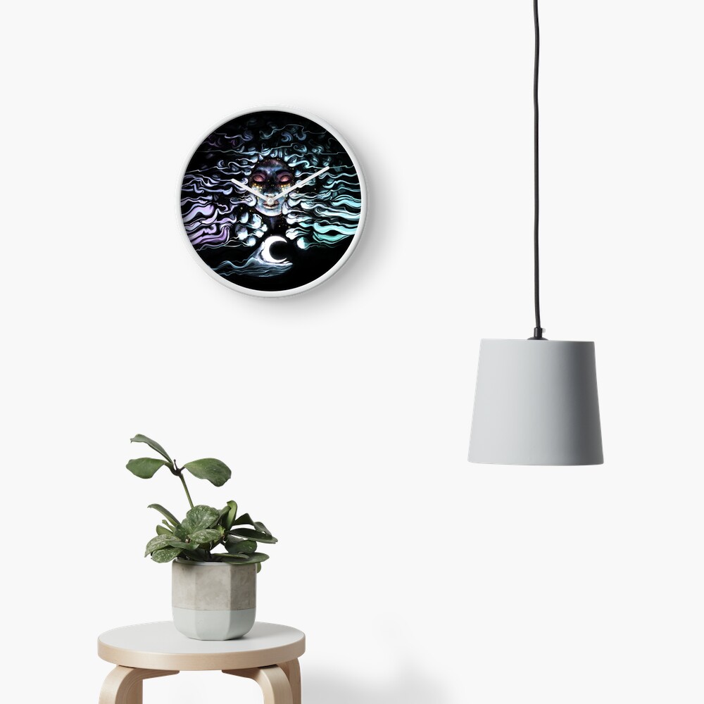 Item preview, Clock designed and sold by werewolfmack.