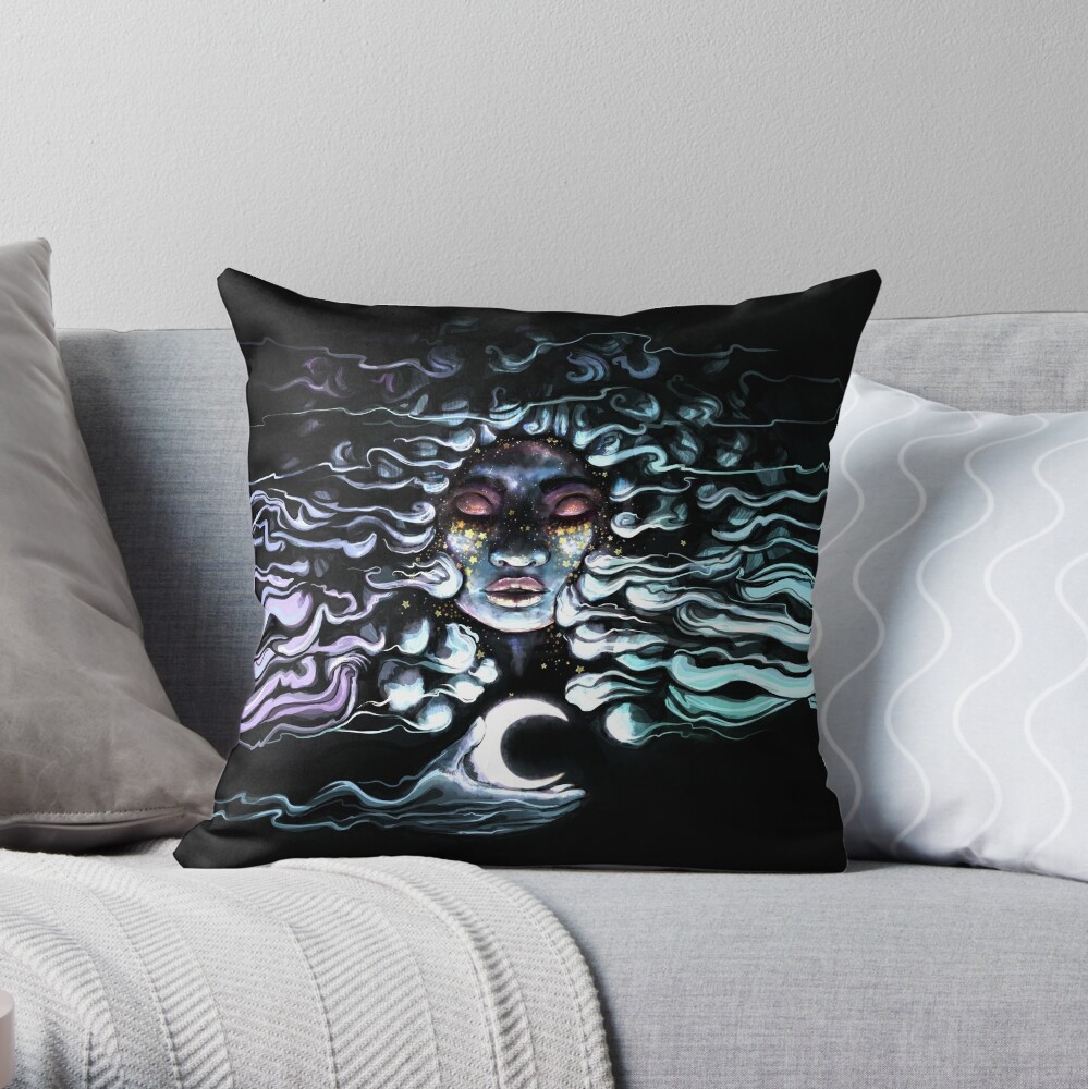 Item preview, Throw Pillow designed and sold by werewolfmack.