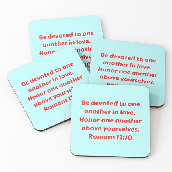 Item preview, Bible Verse Romans 12:10 designed and sold by Prayingwarrior.