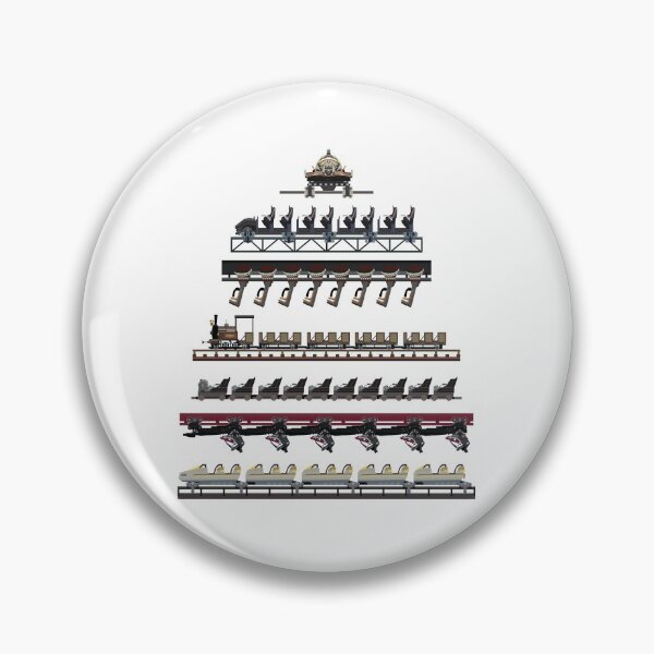 Item preview, Phantasialand Coaster Trains Design designed and sold by CoasterMerch.