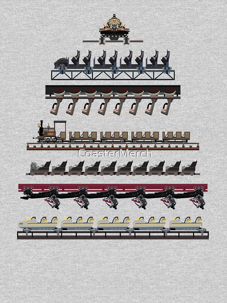 Phantasialand Coaster Trains Design by CoasterMerch