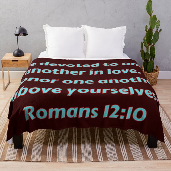 Item preview, Bible Verse Romans 12:10 designed and sold by Prayingwarrior.