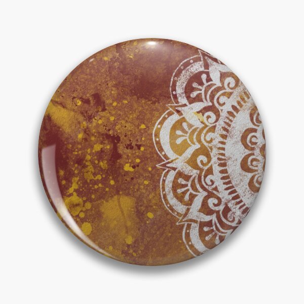 Item preview, Sunset Mandala on Saffron designed and sold by ArtByDrax.