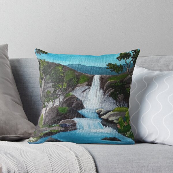 Item preview, Trees in the waterfall painting designed and sold by gabmenfer.