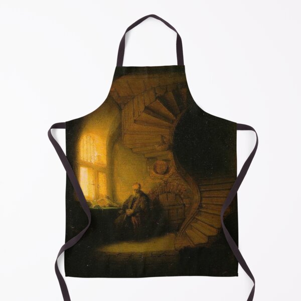 Item preview, Philosopher in meditation, by Rembrandt Harmenszoon van Rijn  designed and sold by JustContemplate.