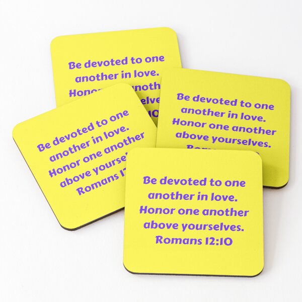 Item preview, Bible Verse Romans 12:10 designed and sold by Prayingwarrior.