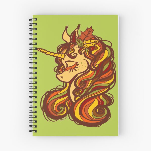 Item preview, Autumn Leaves Unicorn designed and sold by JanGrackle.