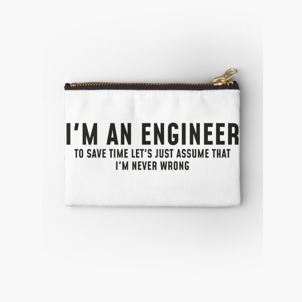 Item preview, I'm An Engineer- Funny Engineering Joke  designed and sold by IzzyTheWizz.