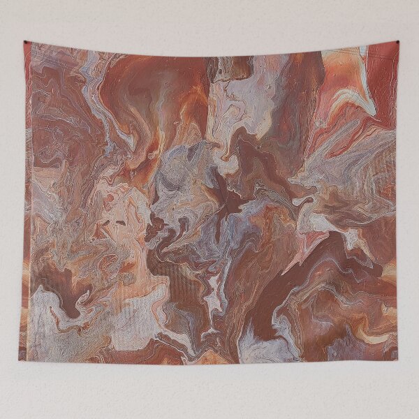Item preview, Mars Meets Heaven Acrylic Pour designed and sold by PaintsbyTon.